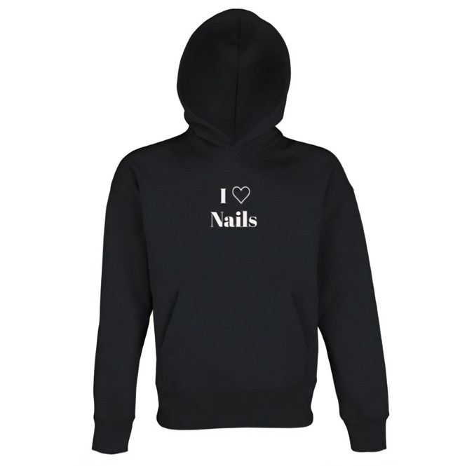 Hovedbilde Hettegenser - I love Nails