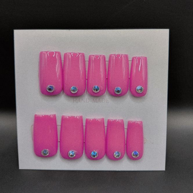 Hovedbilde Pink Star Nails