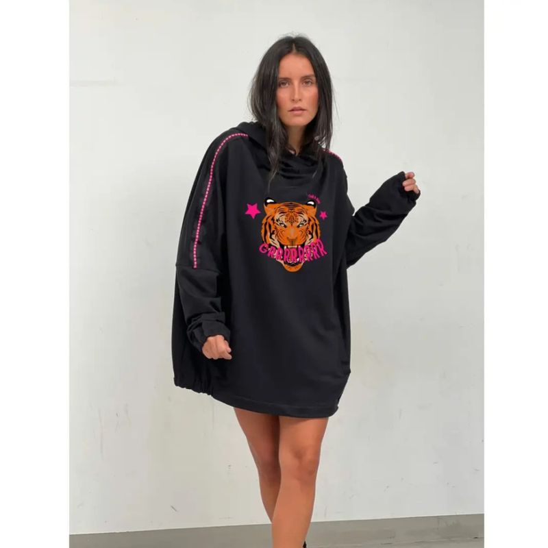 Tiger Face kangaroo med hette og lommer